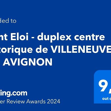 Saint Eloi - Duplex Centre Historique De Villeneuve Les Avignon Exterior photo